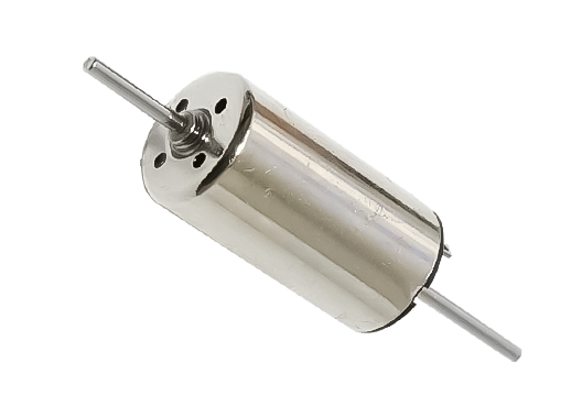 12V corelesss dc motor dual shaft